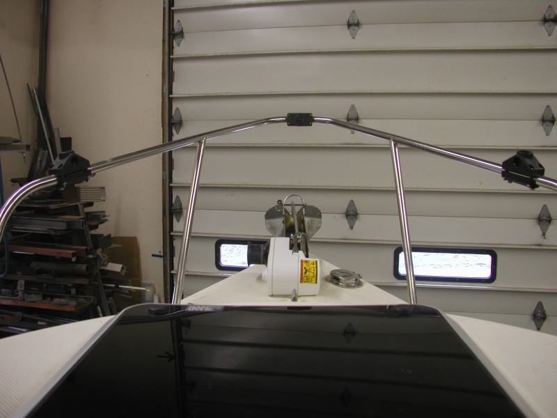 Windlass from cabin
