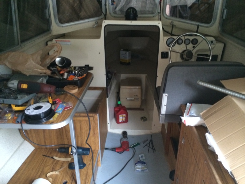 winter installs need to clean up house a little