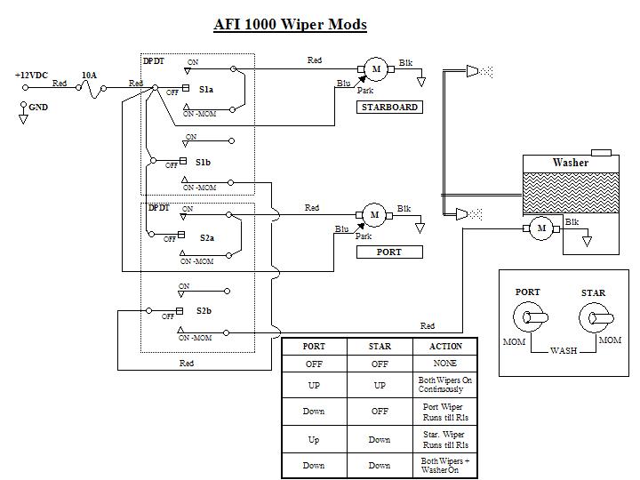 Wiper Mod Electrical Schematic