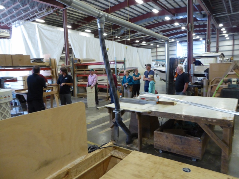Wood shop area