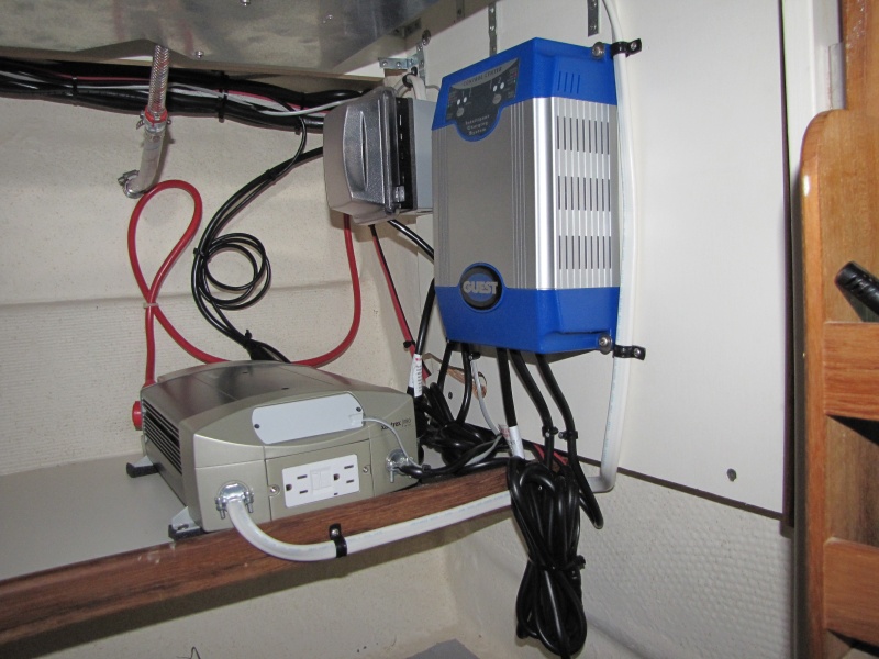 Xantrex Inverter/Guest Battery Charger for shore power. 10/28/10