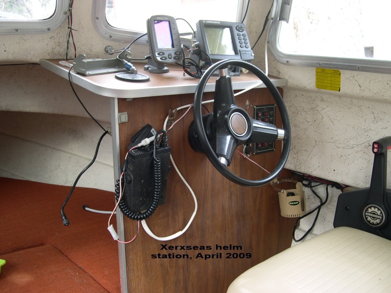 XerxSeas helm station, as purchased