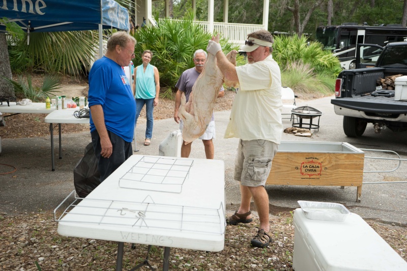 Yep, it was a pig in the cooler, and going into the box!